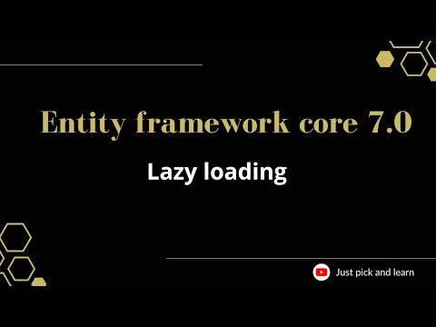 Part-18:  Lazy loading in entity framework core | Entity framework core 7.0 tutorial | ef core