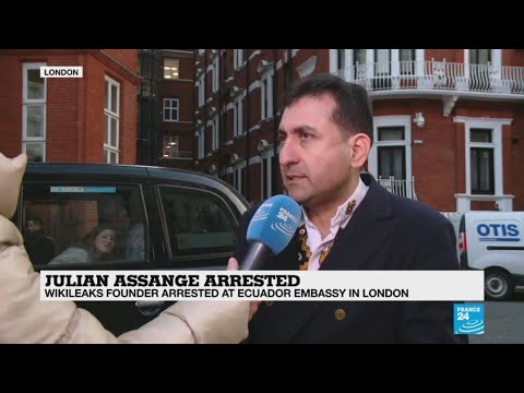 Assange arrest: ‘A sad day for human rights, for freedom of expression, for Ecuador’