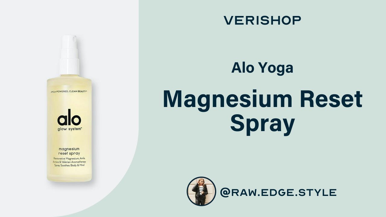 Alo Yoga Magnesium Reset Spray Review