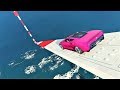 GTA 5 Online - Breathtaking Mega ramp + Crazy parkour map
