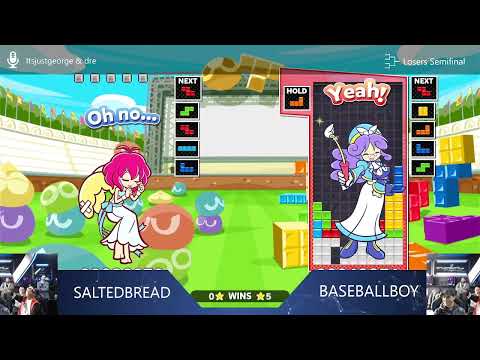 MTS 2 Puyo Puyo Tetris 2 - SaltedBread Vs. Baseballboy - Losers Semis
