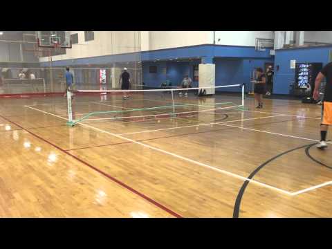 Pickleball - Rodney Allman and Keith Ferger vs Paul Coletta and  Bruce Birdsall