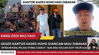 Download lagu KANTOR KADES HOHO MAU DIB4*KAR‼️DITEGUR KDM SOAL PARKIR 45RIBU, PELAKU PUNGLI DI GARUT MALAH NYOLOT. mp3
