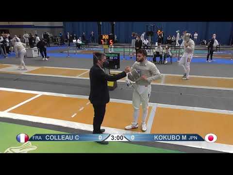 Budapest 2021 SMS - PL64 - Colleau FRA v Kokubo JPN
