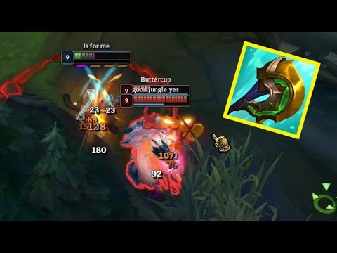 When Rengar build Divine Sunderer...