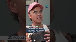 Robbie Williams on Why His Kids Don’t Have Phones Yet 📵 | Parenting &amp; Screen Time Debate