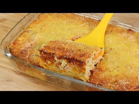 Tortilla al horno fácil, rápida y deliciosa.