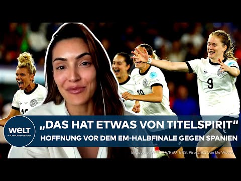 DFB-FRAUEN: "Das hat etwas von Titelspirit" - Hoffnung vor dem EM-Halbfinale gegen Spanien #sport