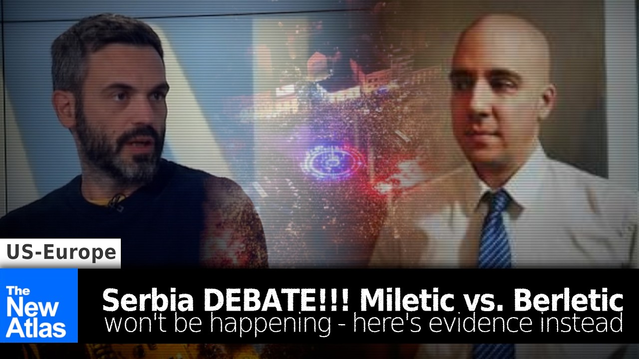 DEBATE!!! Serbia's Miletic vs. Berletic (Won't Be Happening) - Here's Evidence Instead