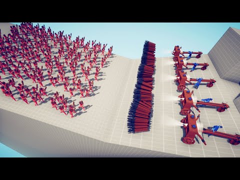 100x CLUBBERS vs 5x EVERY GOD - Totally Accurate Battle Simulator