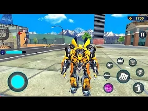 Bumblebee Transformation Jet Robot Car Game 2020 #4 - Android Gameplay