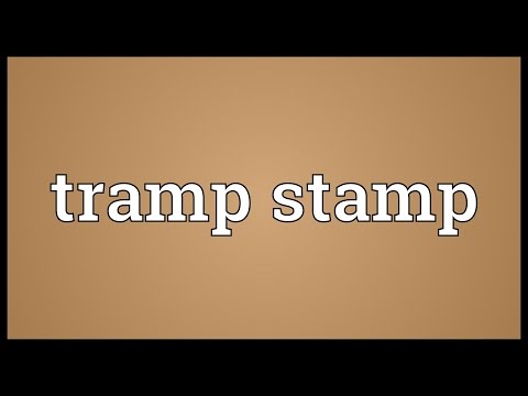Tramp Stamp Definition