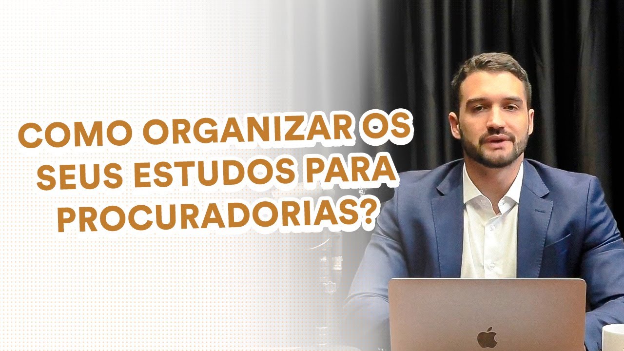 Aprenda a montar um CRONOGRAMA de estudo DO ZERO para os concursos de Procuradorias!