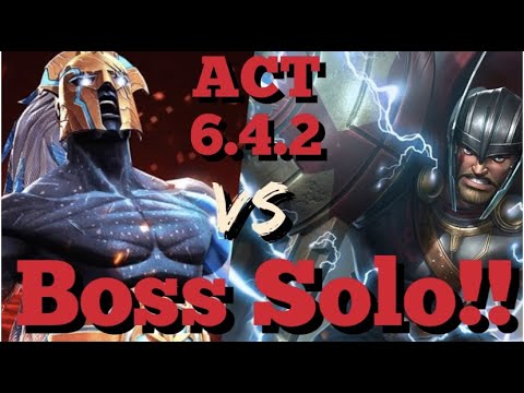 MCOC - ACT 6.4.2 - Aegon VS Thor (Ragnarok) - Boss Solo!!