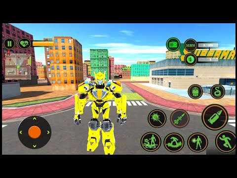 Snake Robot Train Robot Games - Android Gameplay