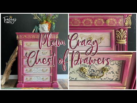 Plum Crazy Chest of Drawers | Tracey's Fancy