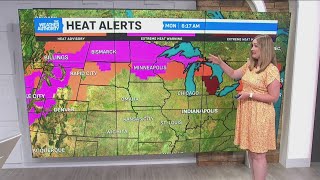 Tracking another heat wave this week