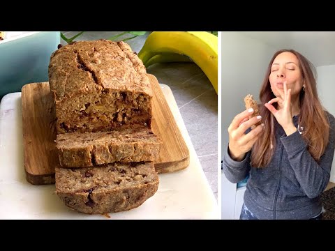 Pan de bananas saludable Nueva receta mas deliciosa