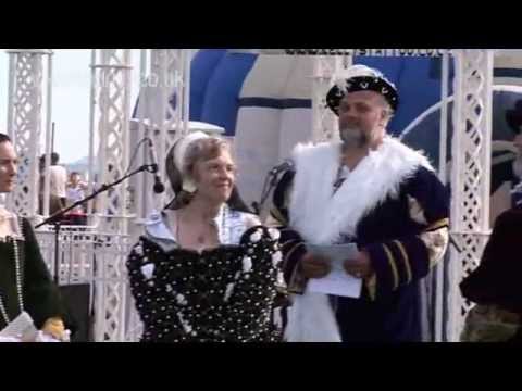 Mary Rose Ghost Ship day MDDM filmed by Malcolm Dent of MDDM