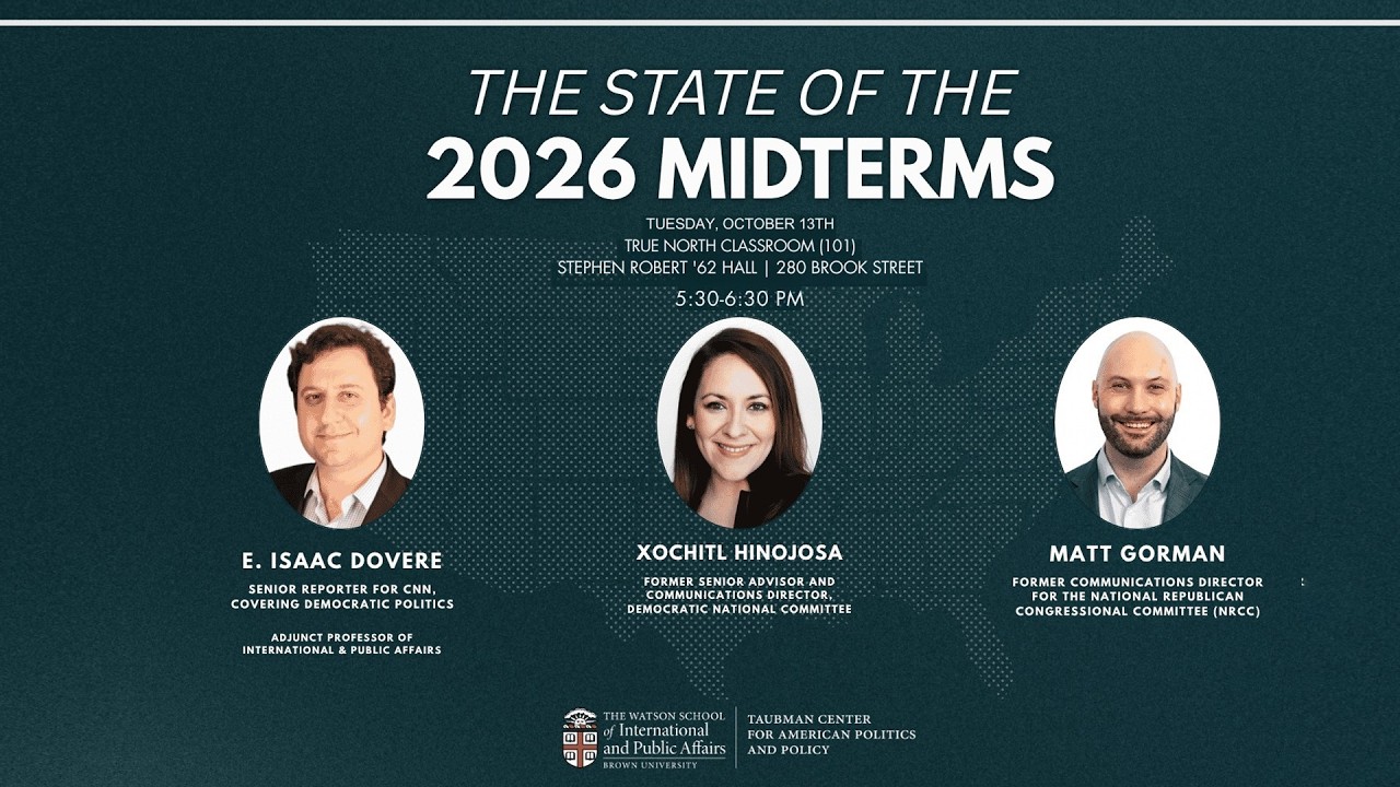 The State of the 2026 Midterm Elections