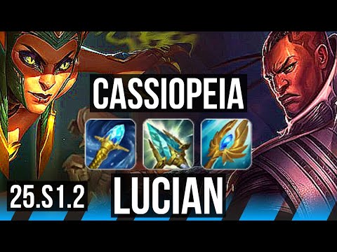 CASSIOPEIA vs LUCIAN (MID) | KR Master | 25.S1.2
