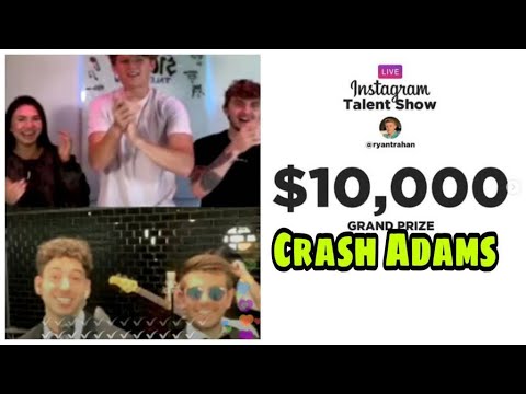 Ryan Trahan Instagram Live Talent show ROUND 2 |  @Crashadams music