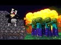 Minecraft ZOMBIE BASE DEFENSE CHALLENGE 1000 Zombies Vs 1 Player
