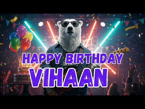 VIHAAN Happy Birthday Song - Happy Birthday to Vihaan