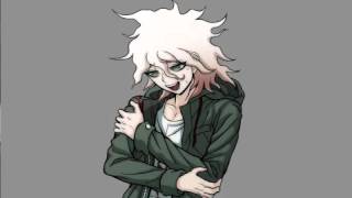 komaeda laugh BACKWARDS