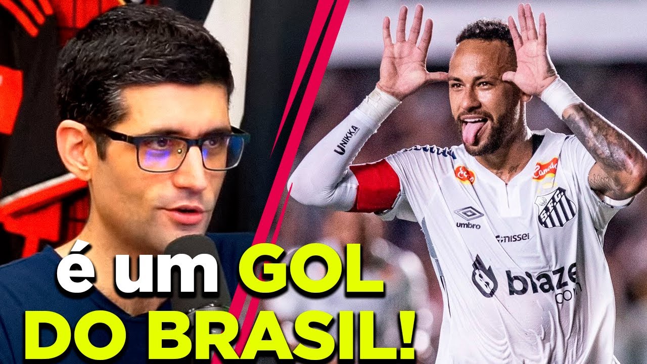 PRIMEIRO GOL de NEYMAR pelo Santos