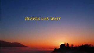 meat loaf - heaven can wait (lyrics)