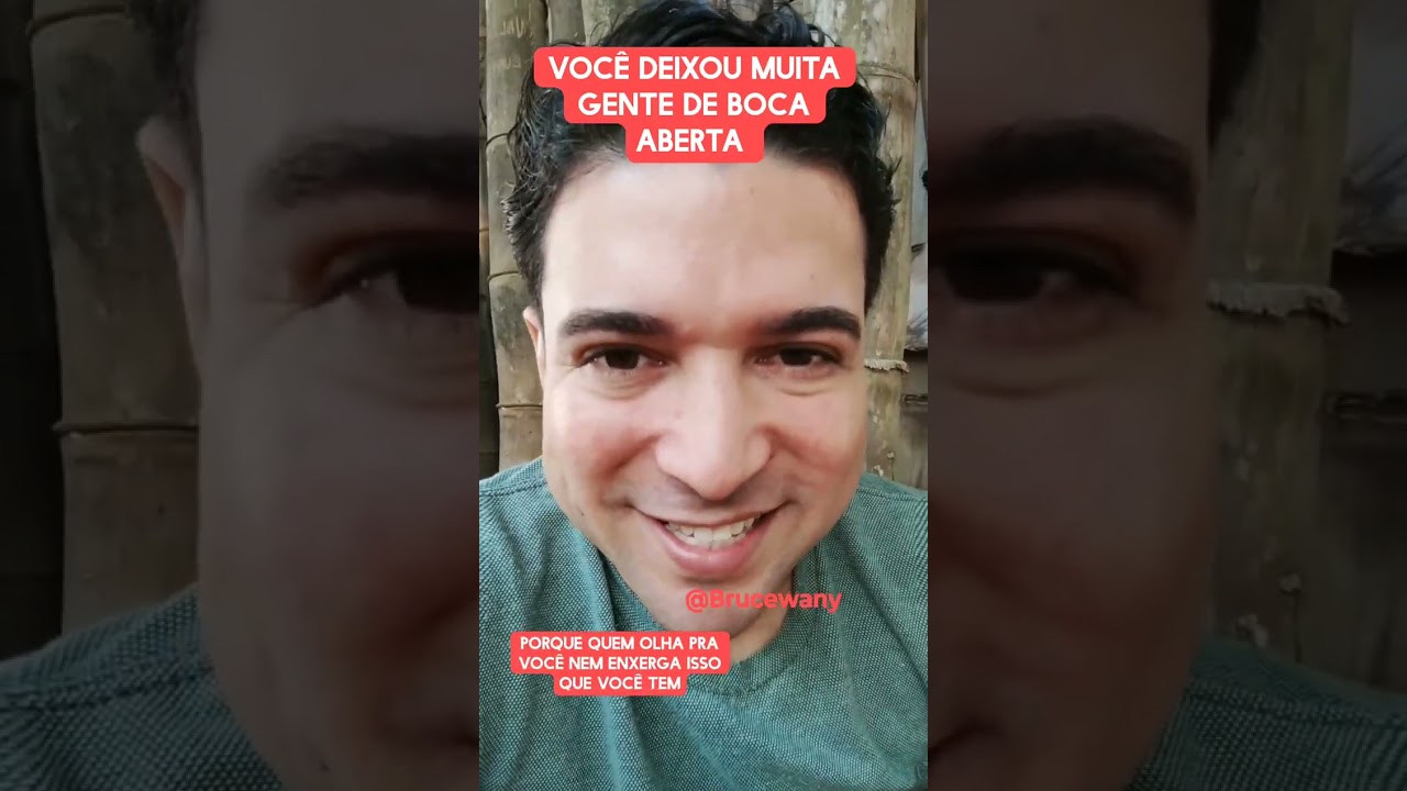 Você deixou muita gente de boca aberta