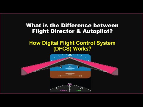 What is the Difference between Flight Director & Autopilot Lesson 4// Flight Director & Autopilot