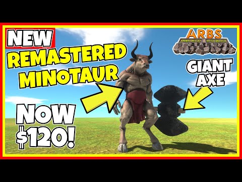 NEW! Remastered Minotaur is now a BEAST | Animal Revolt Battle Simulator