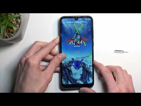 How to Insert Nano SIM and Micro SD Card into MOTOROLA Moto E6s