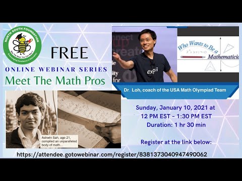 Meet Our Math Pros - Meet the Pros Series #1