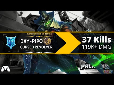 Why Androxus Got Buffed ? 37 Kills DXY-Pipo (Diamond) Paladins Ranked Competitive