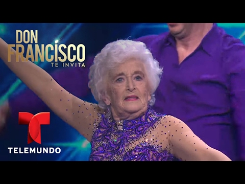 Gimnasta de 82 años impresiona bailando salsa acrobática | Don Francisco Te Invita | Entretenimiento