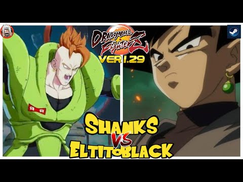 DBFZ Shanks vs ElTiToBlack - Crazy fights! - Ver 1.29