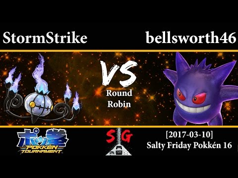 [2017-03-10] Pokkén - Stormstrike (Chandelure) vs bellsworth46 (Gengar)