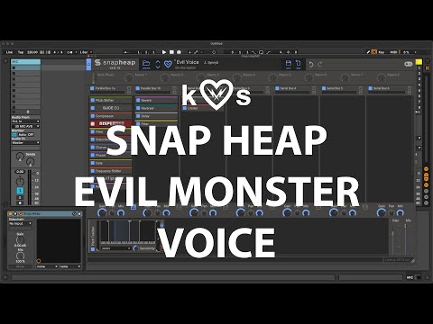 Snap Heap Evil Monster Voice