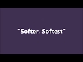 Hole - Softer, Softest - with lyrics on screen.