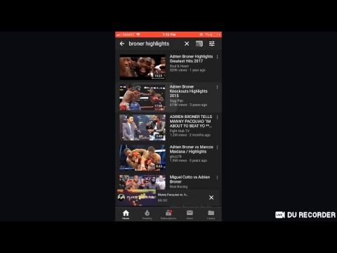 Manny Pacquiao vs. Adrien Broner 2019