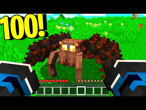 100 NUOVI ANIMALI REALISTICI DI MINECRAFT ITA