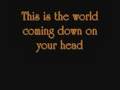 Yellowcard - Down on my head (lyrics)