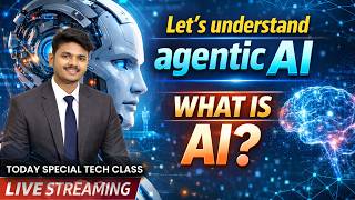🔴 LIVE: What is AI in Tamil? 🤖 Agentic AI Explained | Live Tech Class | Kaashiv Infotech