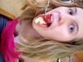 Kara Eats A Tomato
