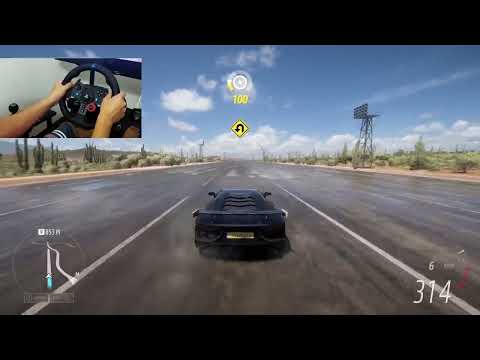 Lamborghini Aventador 2016 - Placa De Perigo high jump 512.74m