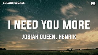 Cover art for i need you more