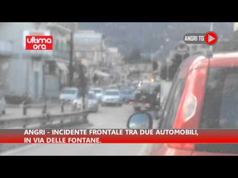 AngriTG - Ultima Ora - Incidente frontale tra due auto: sfiorata la tragedia